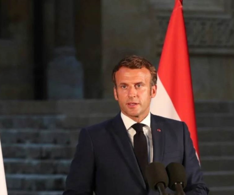 El presidente de Francia, Emmanuel Macron durante su visita al Líbano. Foto: Reuters El presidente de Francia, Emmanuel Macron durante su visita al Líbano. Foto: Reuters