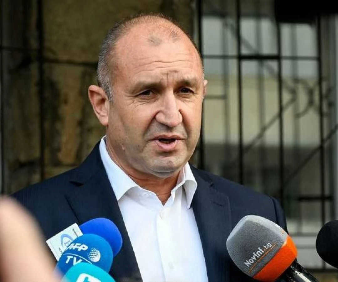 El presidente de Bulgaria, Rumen Radev. El presidente de Bulgaria, Rumen Radev.