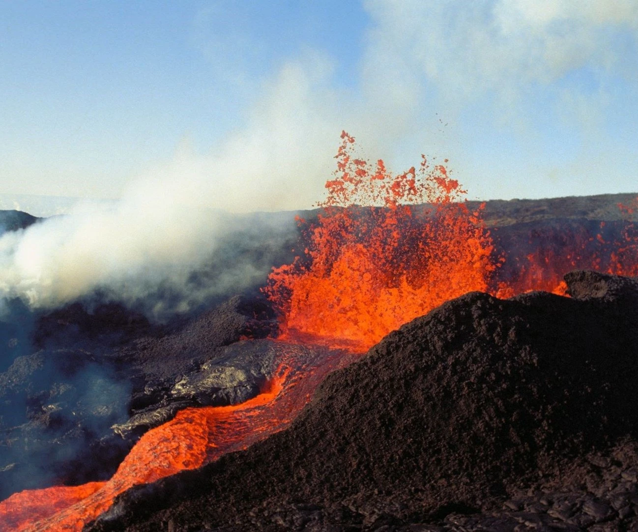El Mauna Loa de Hawái. Foto: Getty Images. El Mauna Loa de Hawái. Foto: Getty Images.