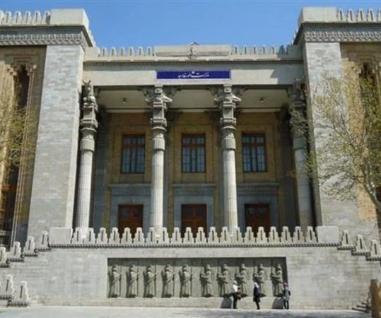 Sede de la Cancillería iraní. Sede de la Cancillería iraní.