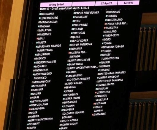 Conflicto Rusia-Ucrania: un voto equivocado Conflicto Rusia-Ucrania: un voto equivocado