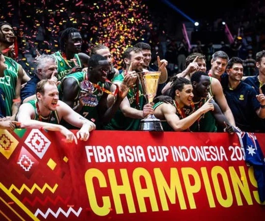 Australia impide sueño de Líbano y triunfa en baloncesto asiático Australia impide sueño de Líbano y triunfa en baloncesto asiático