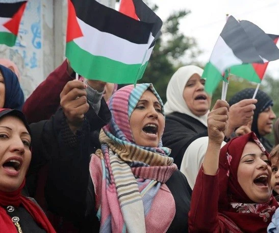 Activista palestina Jaldía Abubakra: “Nuestras mujeres están al lado de los hombres en todo tipo de lucha contra el ocupante”. Activista palestina Jaldía Abubakra: “Nuestras mujeres están al lado de los hombres en todo tipo de lucha contra el ocupante”.