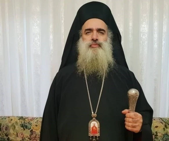 El arzobispo ortodoxo griego de Sebastia, monseñor Atallah Hanna. El arzobispo ortodoxo griego de Sebastia, monseñor Atallah Hanna.