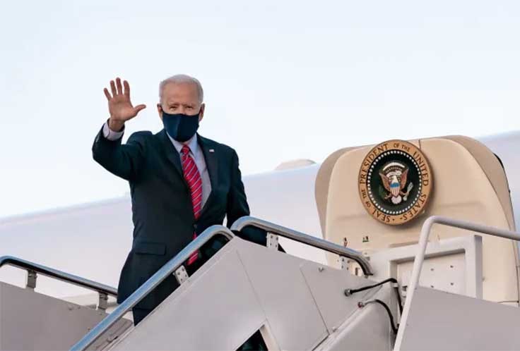 Biden viaja a Luisiana a llevar mensaje de apoyo a los damnificados de huracán