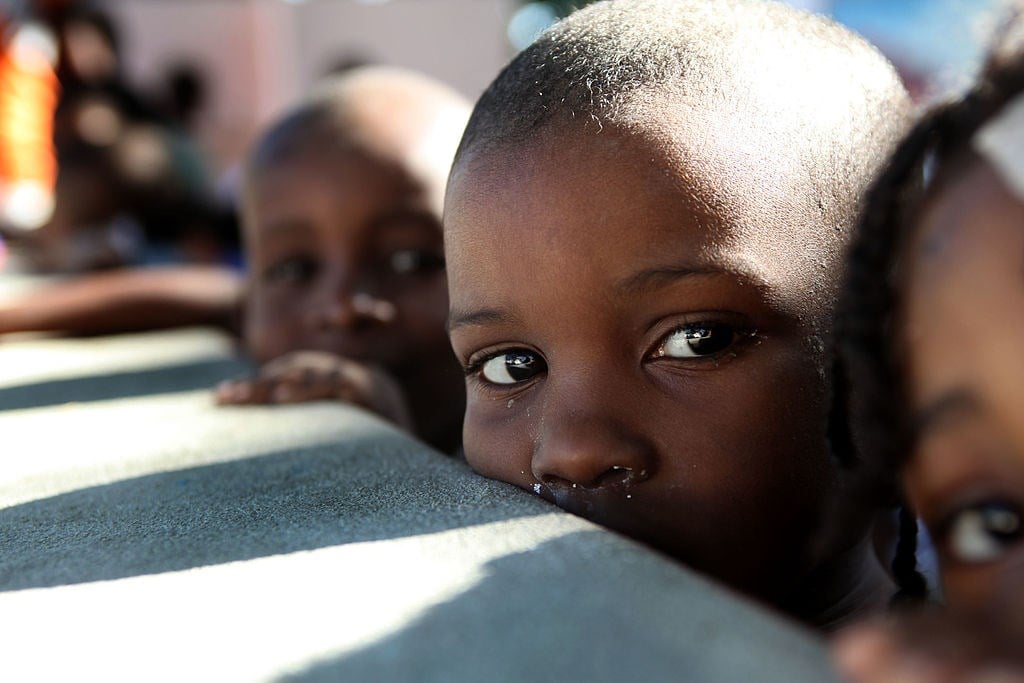 El cólera en Haití es una amenaza para los niños. Foto: Getty Images.