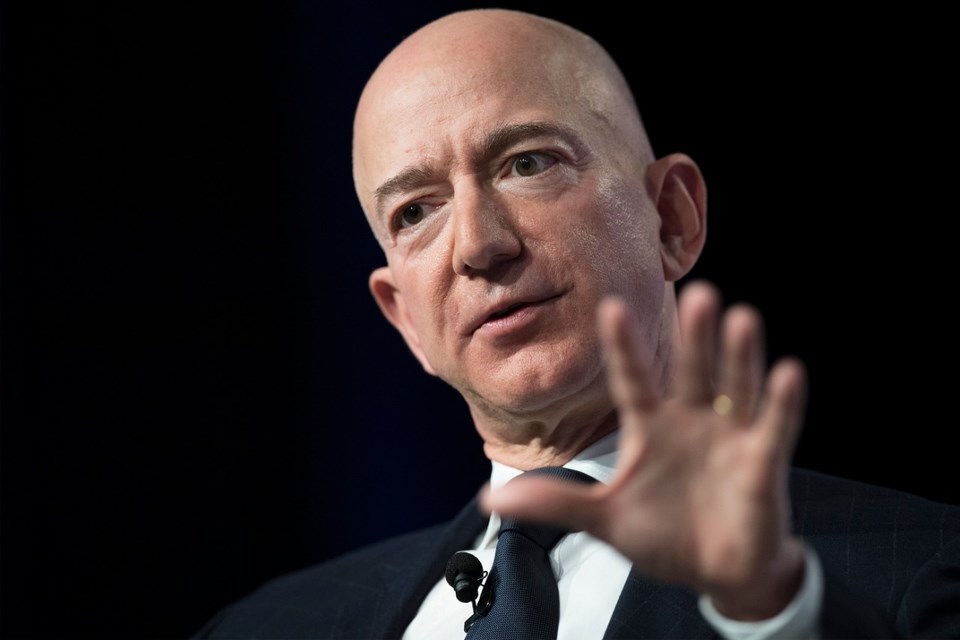 Jeff Bezos, fundador de Amazon. Foto: AFP.