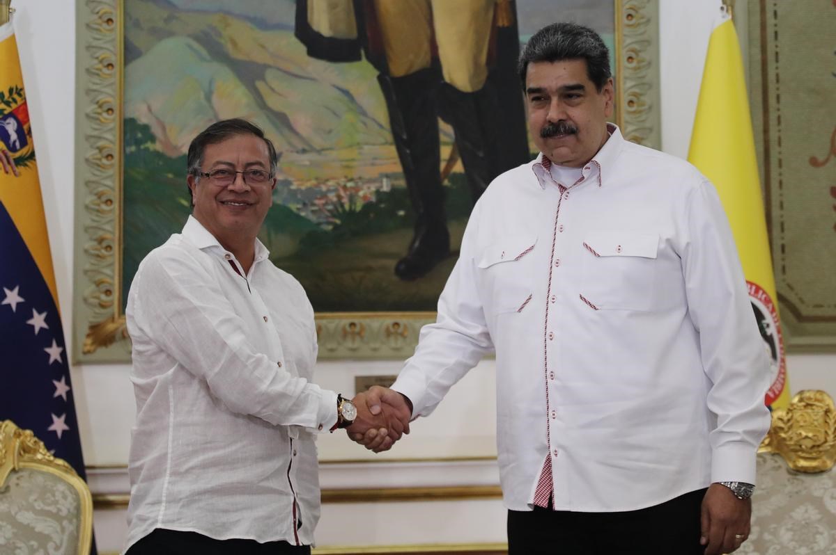 Este fue el primer encuentro entre mandatarios de Venezuela y Colombia en seis años.