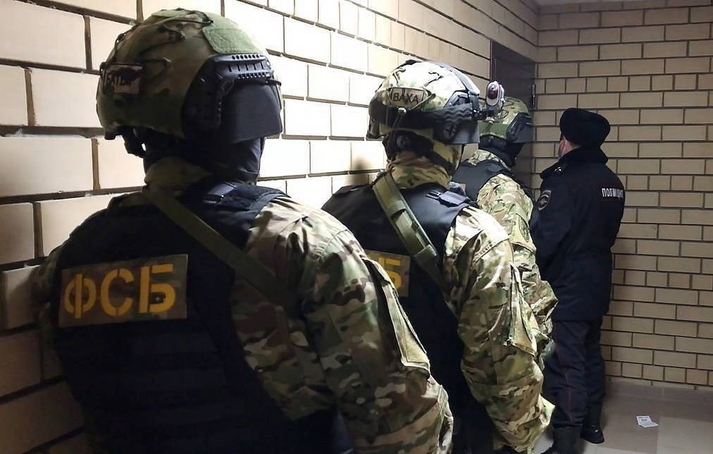 Fuerzas del Servicio de Seguridad ruso.  