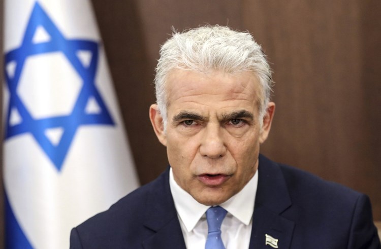 Yair Lapid, expremier de la ocupación israelí.