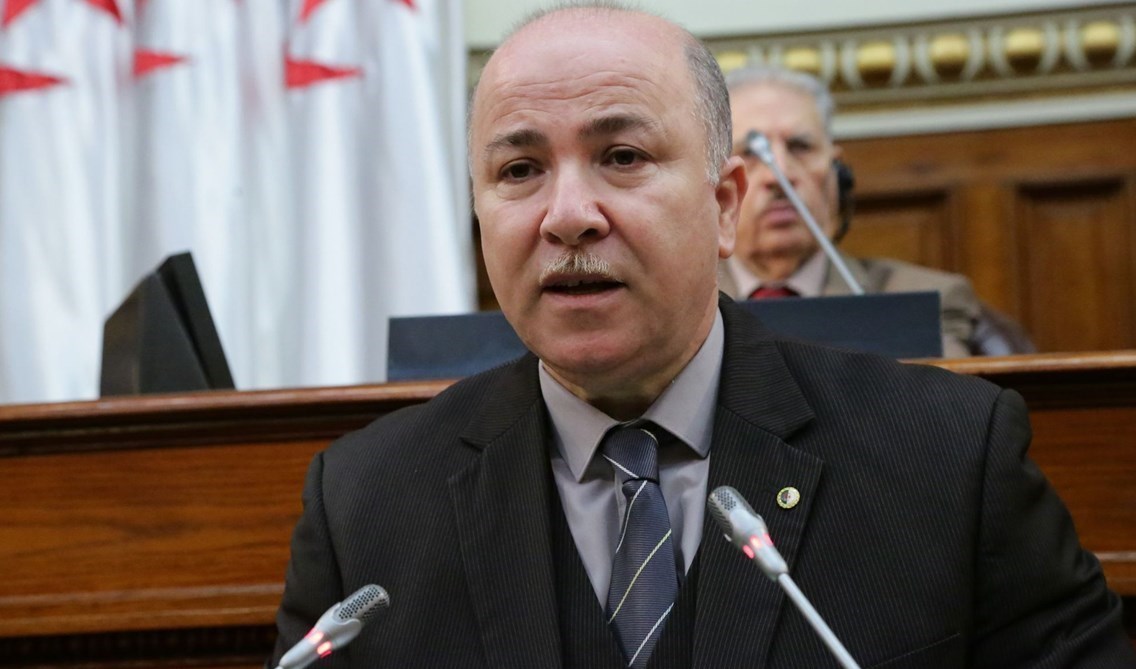 El primer ministro de Argelia, Ayman bin Abdelrahman.