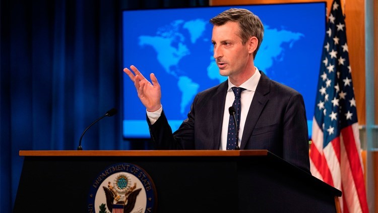 Ned Price, portavoz del Departamento de Estado.
