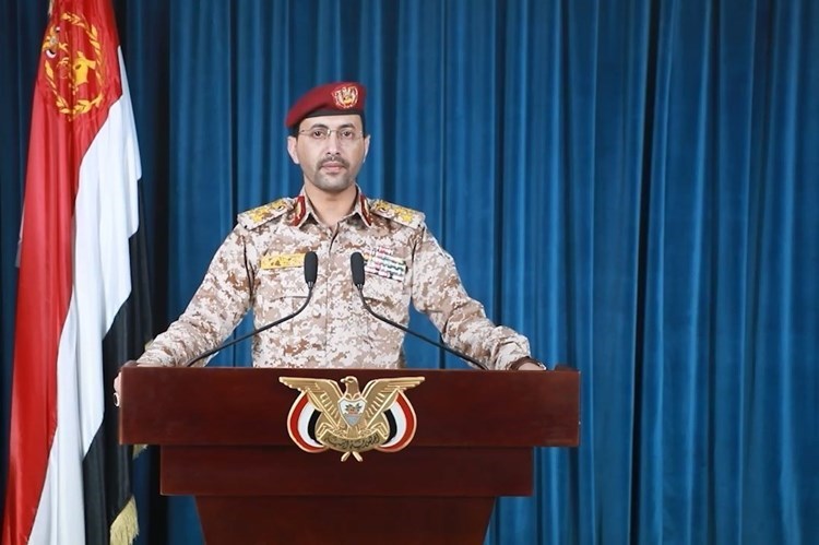 El portavoz de las Fuerzas Armadas de Yemen, el general de brigada Yahya Sari.