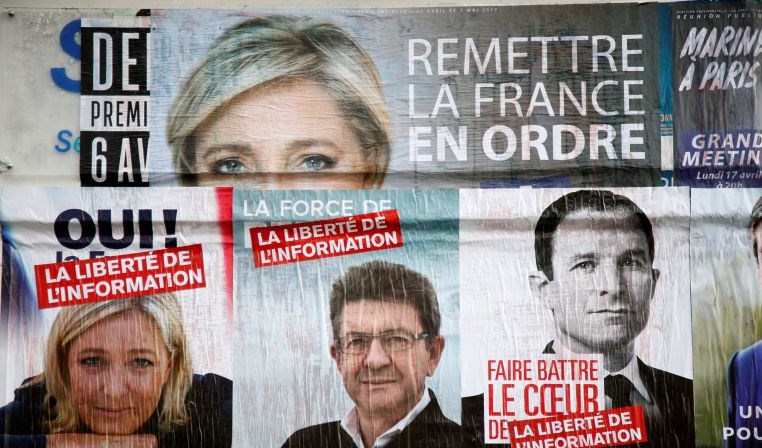 La campaña de las presidenciales francesas como termómetro social y político.