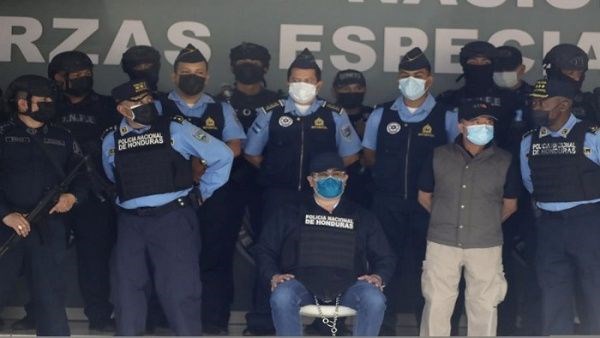 Expresidente hondureño será extraditado a Estados Undos