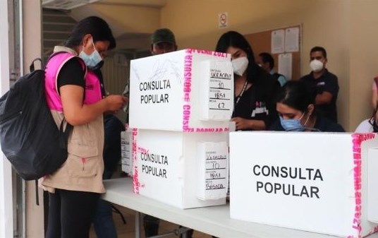 México en jornada de referendo revocatorio