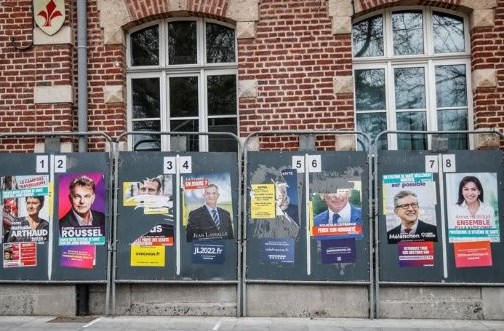 Encuesta para elecciones francesas ubican a Macron y Le Pen como líderes