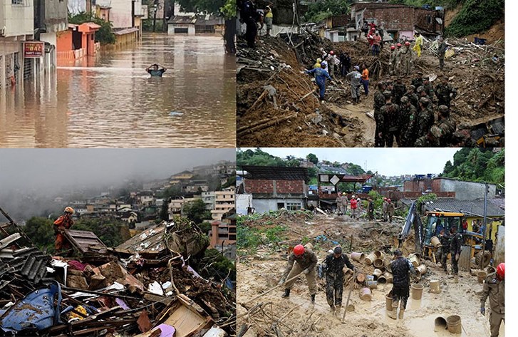 Temporal en Brasil sigue causando pérdidas de vidas humanas