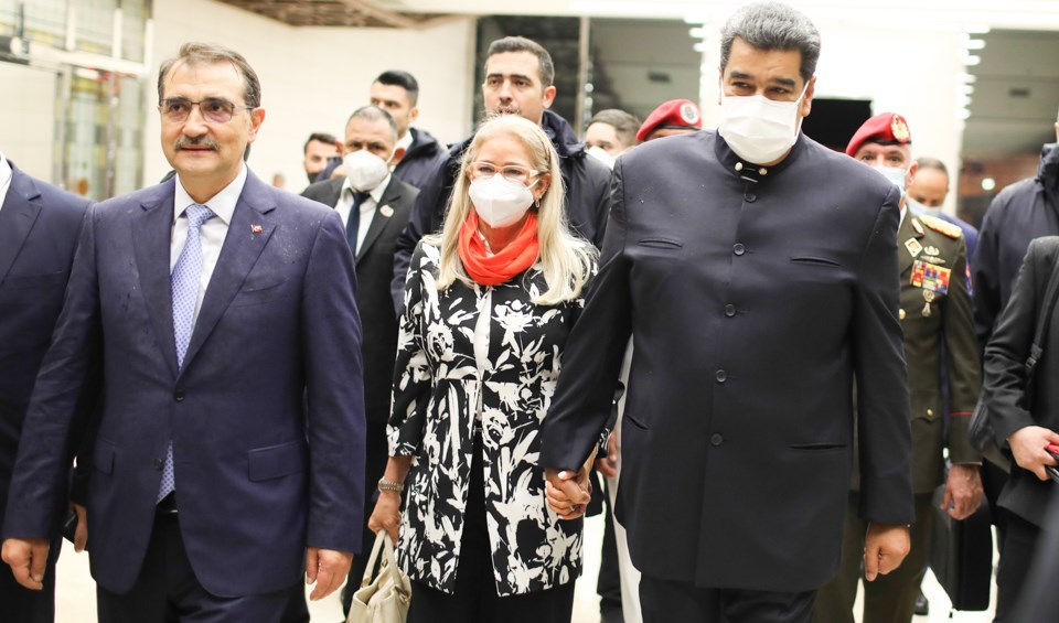 Nicolás Maduro llegó por cuarta ocasión a Turquía. 