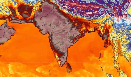 Alerta naranja por ola de calor severa en norte de India