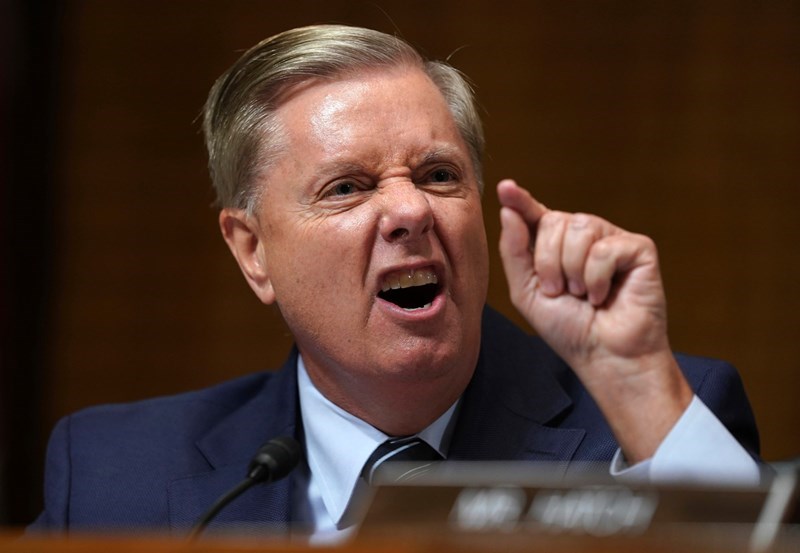 El senador estadounidense Lindsey Graham.