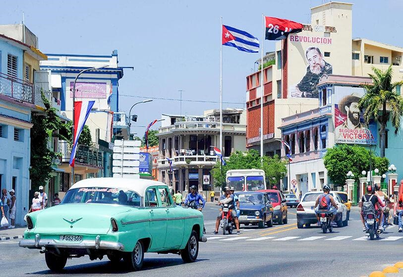 La nación cubana que sufre desde hace seis décadas las consecuencias devastadoras del bloqueo impuesto por Estados Unidos.  