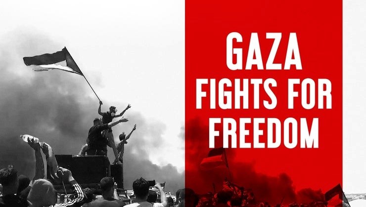 Imagen del documental Gaza Fights For Freedom, de Abby Martin.