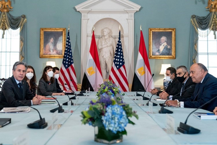 Representantes de EE.UU. y Egipto se reúnen en Nueva York.