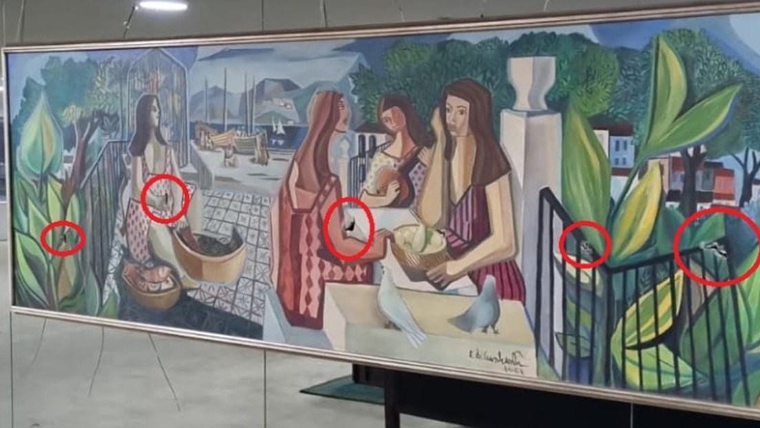 El intento golpista en Brasil dejó graves daños patrimoniales. Foto: Tribunal Supremo Federal.