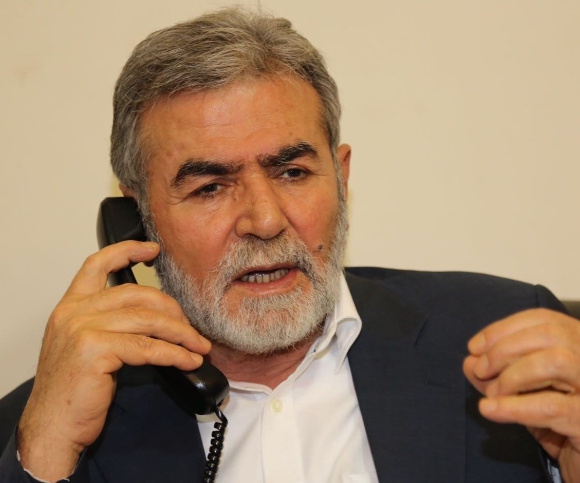 Ziyad al-Nakhaleh, secretario general de la Yihad Islámica encabeza la delegación a Egipto. Ziyad al-Nakhaleh, secretario general de la Yihad Islámica encabeza la delegación a Egipto.