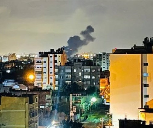 "Israel" bombardea Gaza y la resistencia palestina responde "Israel" bombardea Gaza y la resistencia palestina responde