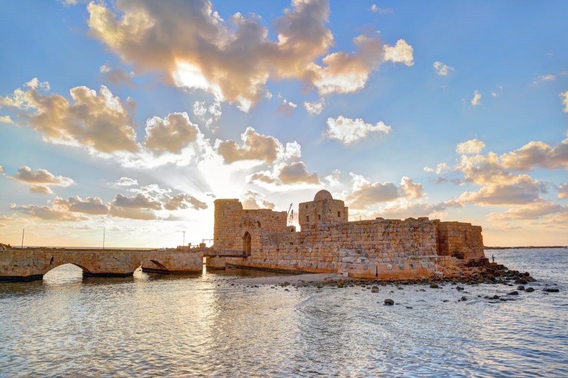 Castillo del Mar de Saida muestra diversidad cultural de Líbano. Foto: Shutterstock.