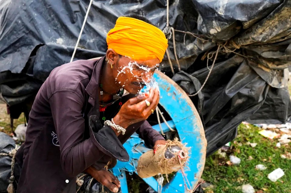Ola de calor en la India deja 170 fallecidos en pocos días. Foto: AP.