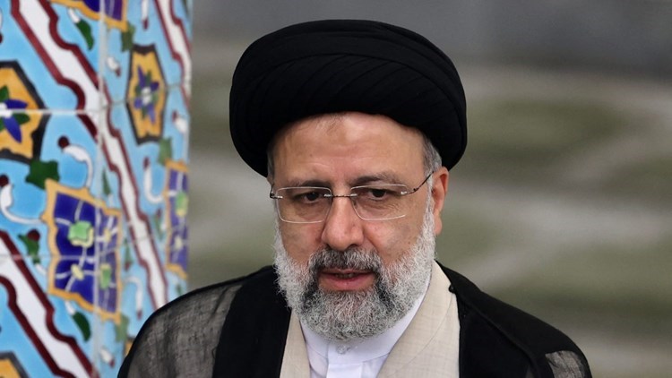 El presidente de Irán Ebrahim Raisi.